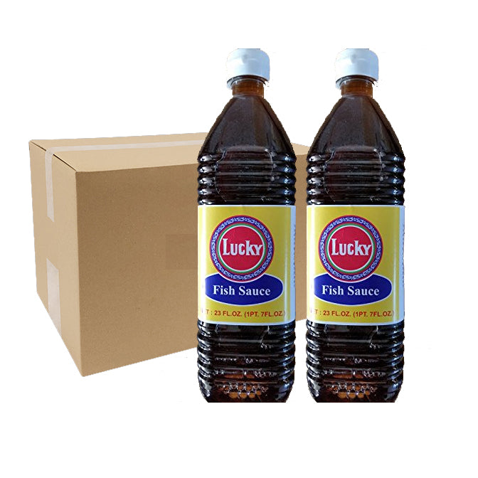 12*23fl.oz Lucky Fish Sauce-럭키 피쉬 소스