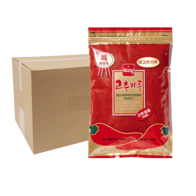 6*5lb Wang) Red Pepper (Coarse) Powder -왕)김치용 고추가루