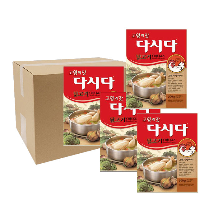 6*1kg CJ) Dasida Soup Stock (Chicken)-시제이) 닭고기 다시다