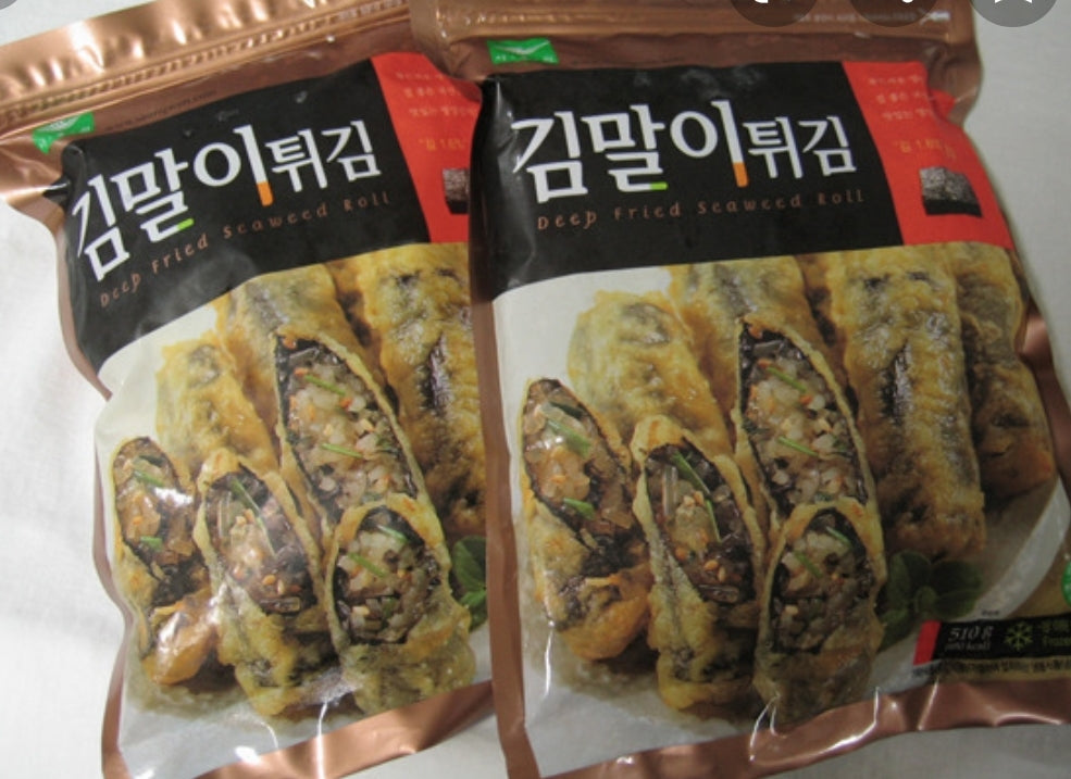 10*1.12lb SOW)Deep Fried Seaweed Vermicelli Roll-사옹원) 김말이 튀김