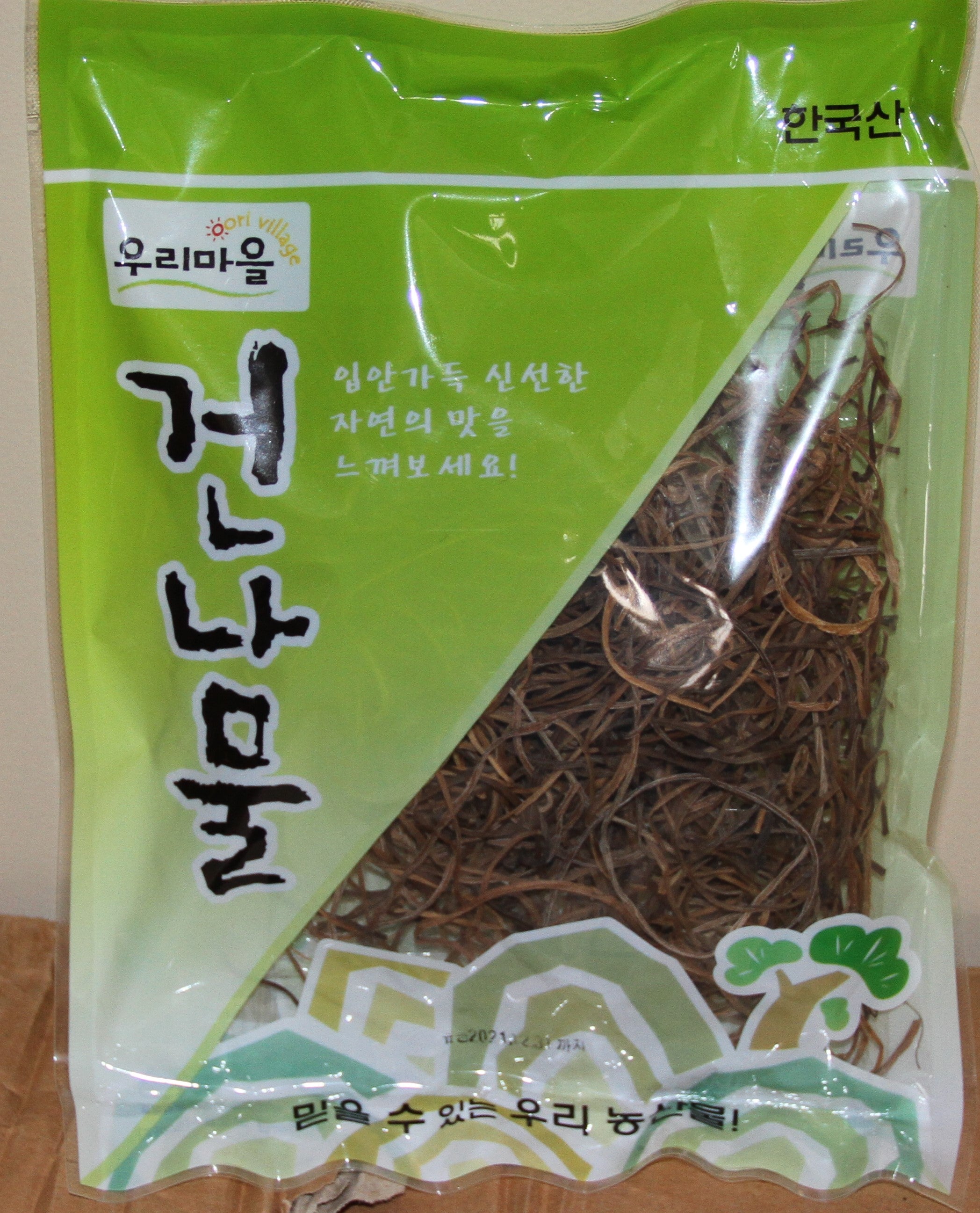 20*85g  Aju) Dried Potato Stem-아주) 건 고구마순