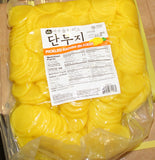 4*6.6lb CRD) Sliced Radish Pickled (brown box)-초립동) 슬라이스 단무지