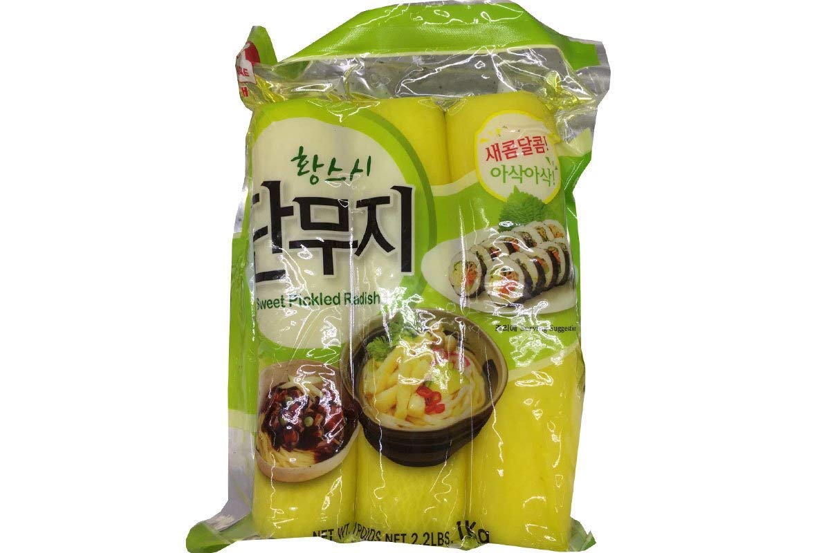 14*2.2lb CRD) Yellow Sushi Pickled Radish-초립동) 황 스시 단무지