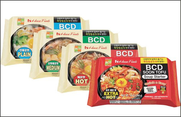 24*13oz House) BCD Soon Tofu Soup Kit (Medium Hot) #51100-하우스) 북창동 순두부