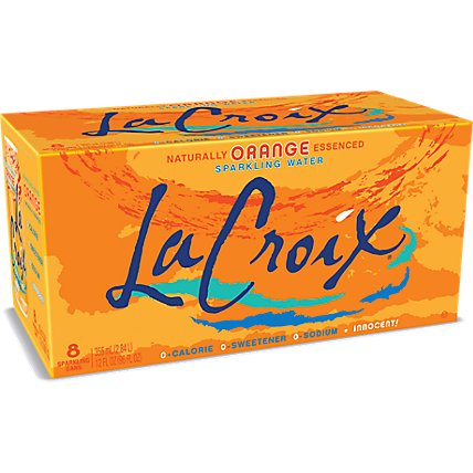 스파클링 워터 (Orange) - 24*12oz Seltzer Water - Orange (Can)