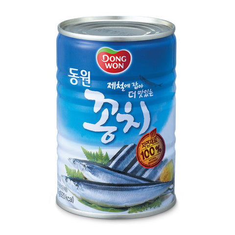 캔 꽁치 Mackerel Pike Canned