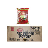 wang Korea Fine Red Pepper Powder 5lb x 6ea