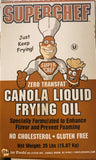 35lb Super Chef) Canola Liquid Frying Oil (Brown)-까놀라 오일